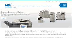 Desktop Screenshot of mk-kommunikation.de